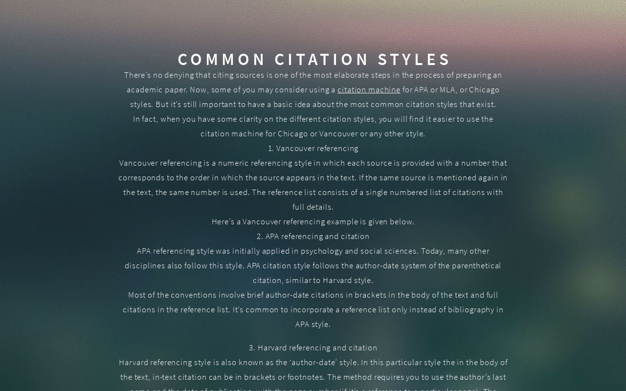 citation-styles